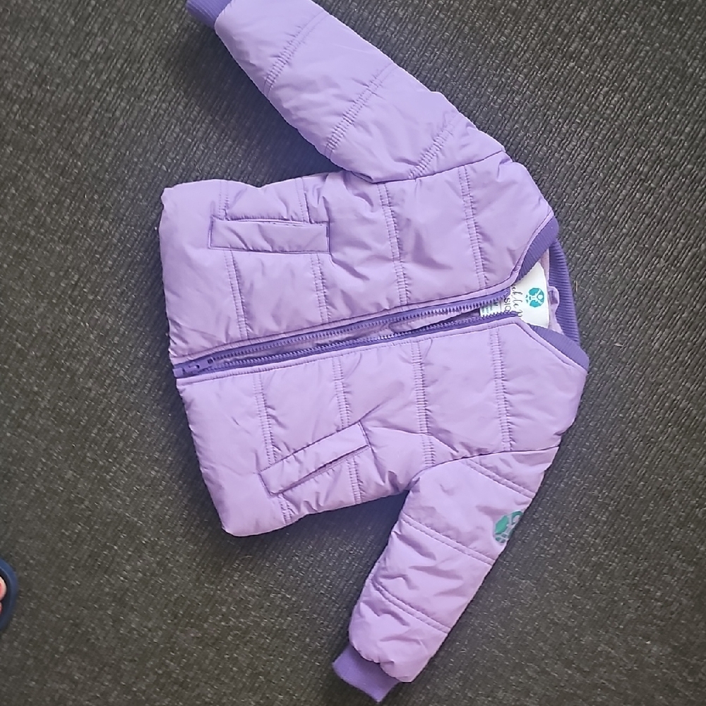 Bloomingdale's Lilac Puffer Jacket - Light Purple